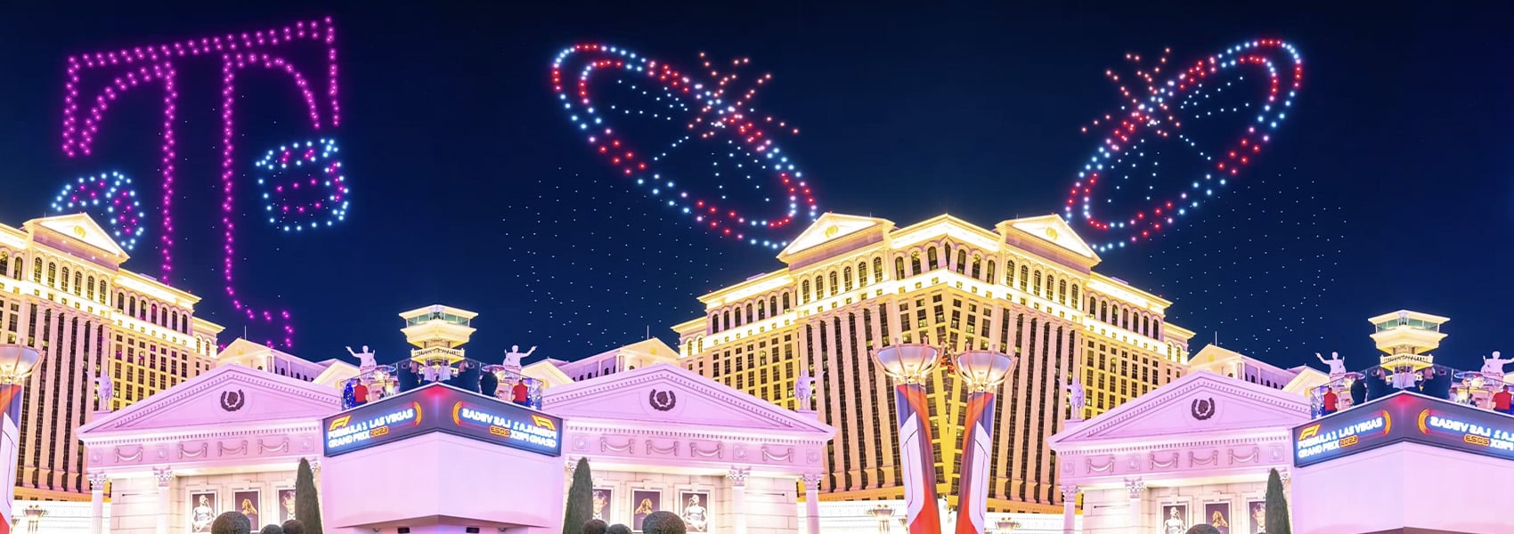 Article - We lit up the skies during the Formula 1 Las Vegas drone show