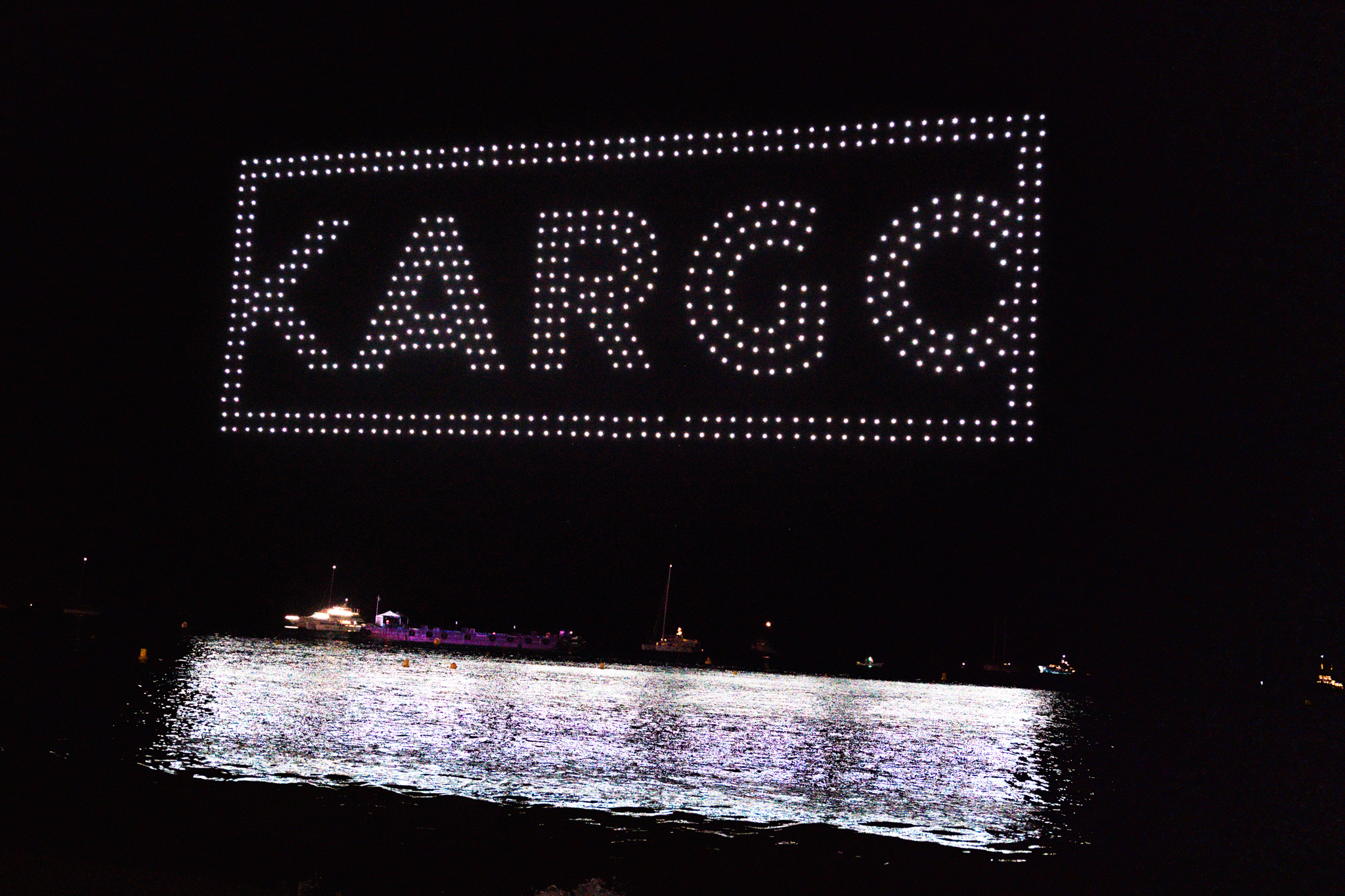Drone show - KARGO Cannes Lions Festival 2023